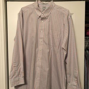 LL Bean Men’s Wrinkle Free Dress Shirt